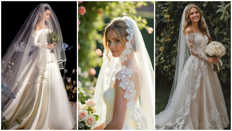 Romantic Wedding Veils